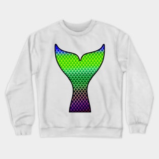 Mermaid Tail Save The Mermaids Rainbow Ocean Crewneck Sweatshirt